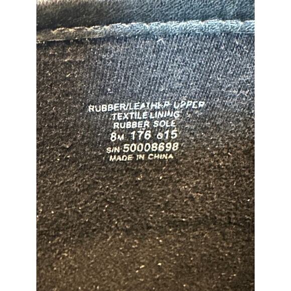 Tory Burch Authentic Logo Black Rainboots Size 8 - Picture 9 of 12